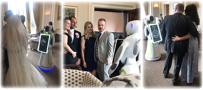 wedding robot photo booth