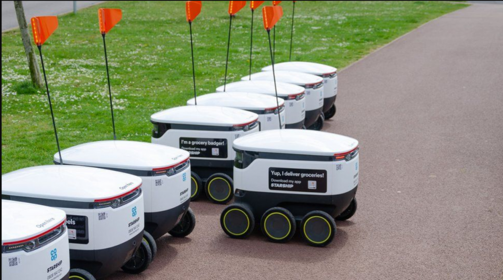 Robot Food Delivery Is Here and Growing